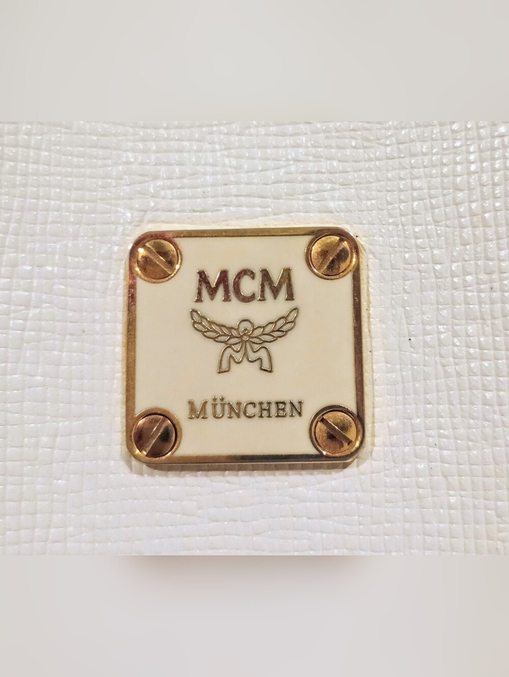 MCM Small Saffiano Leather Boston Bag - Picture 2 of 16